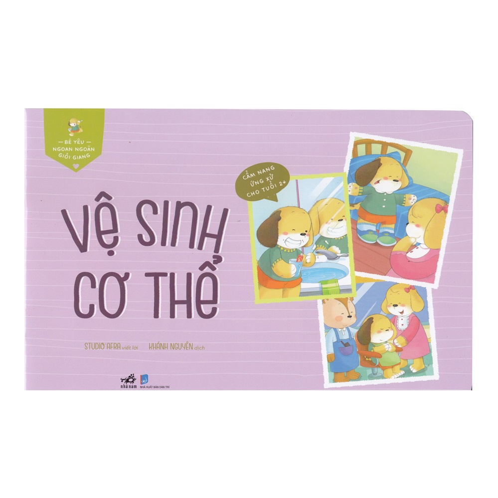 Sách - Bé Yêu Ngoan Ngoãn Giỏi Giang - Vệ Sinh Cơ Thể - 8935235233409