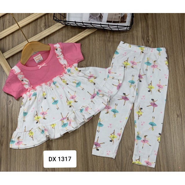 Set 4 bộ đồ dài trẻ em