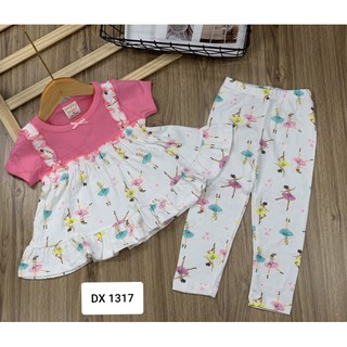 Set 4 bộ đồ dài trẻ em