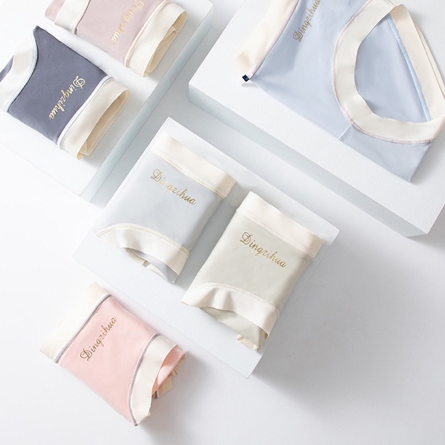 Quần lót nữ đúc su thun lạnh BRALUNE , quần chíp nữ kháng khuẩn mềm mại mã 124