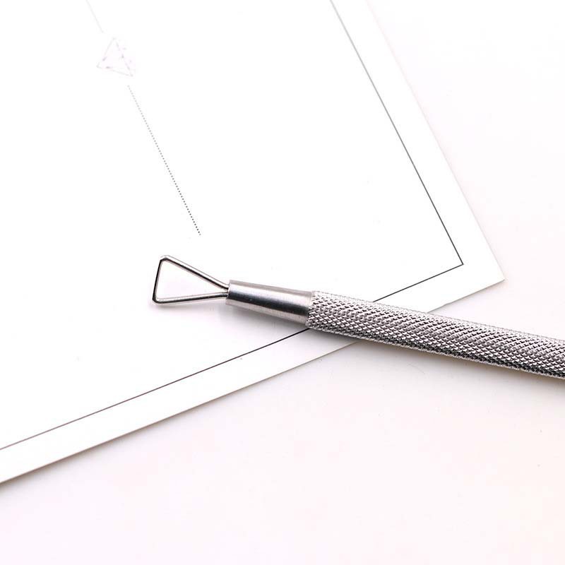 [Hàng mới về] Dụng cụ tẩy sơn móng tay bằng thép không gỉ cao cấp