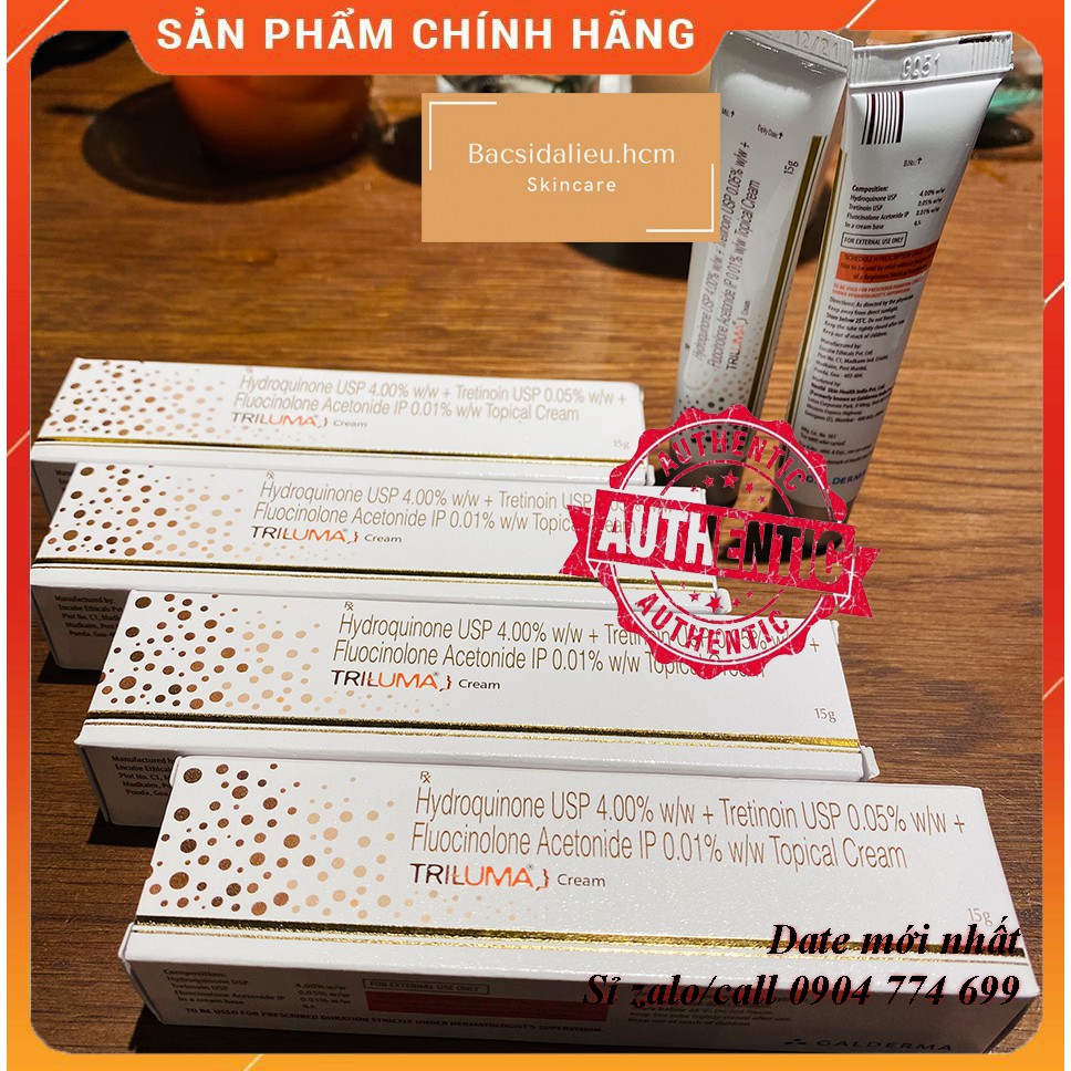 Triluma Ấn Độ (15g) kem giảm mờ thâm nám, dưỡng trắng sáng da, dạng cream | BigBuy360 - bigbuy360.vn