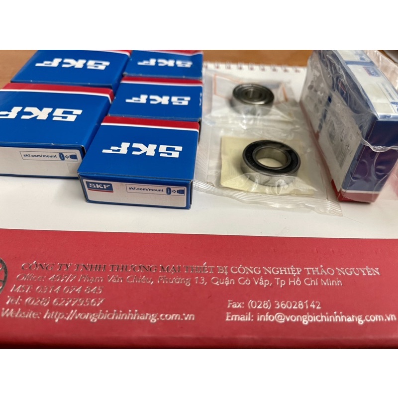SKF Full bộ bạc đạn máy cho xe Honda Dream, Wave...gồm 9 vòng bi