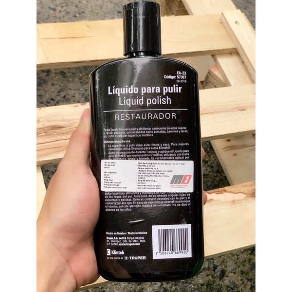 EA-23 Đánh bóng oto Klintex 473ml