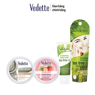 Bộ Sản Phẩm Vedette Phục Hồi Da