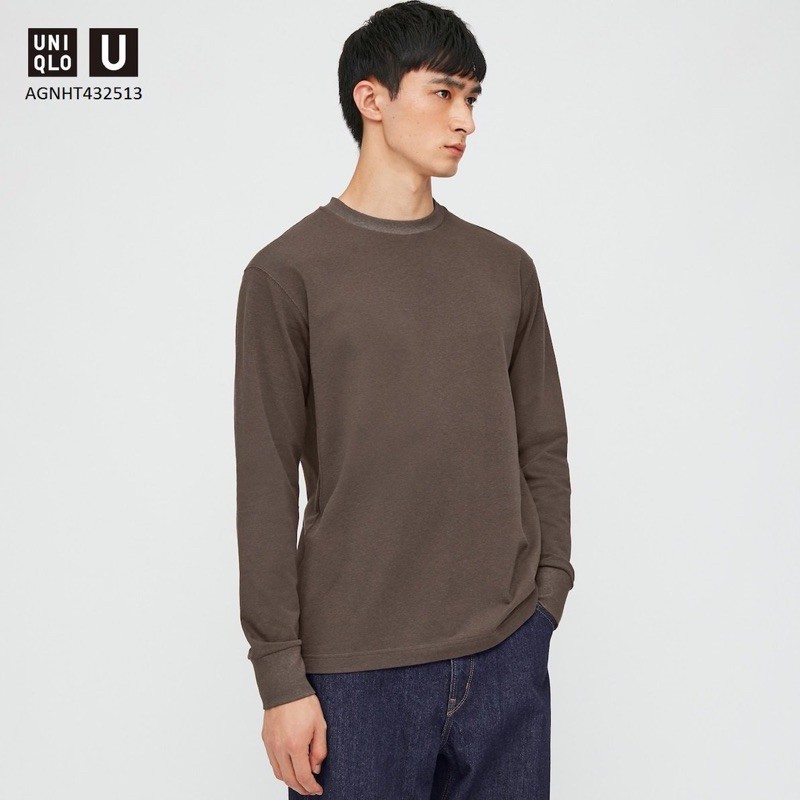 Áo thun dài tay nam cotton Heattech Uniqlo ấm đẹp | BigBuy360 - bigbuy360.vn
