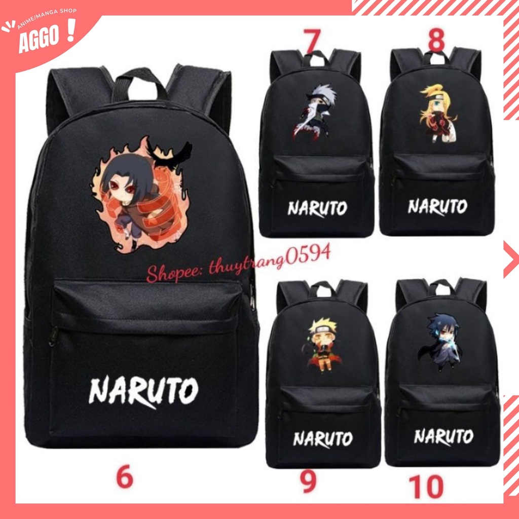 Balo Đi Học Anime Naruto Cực HOT