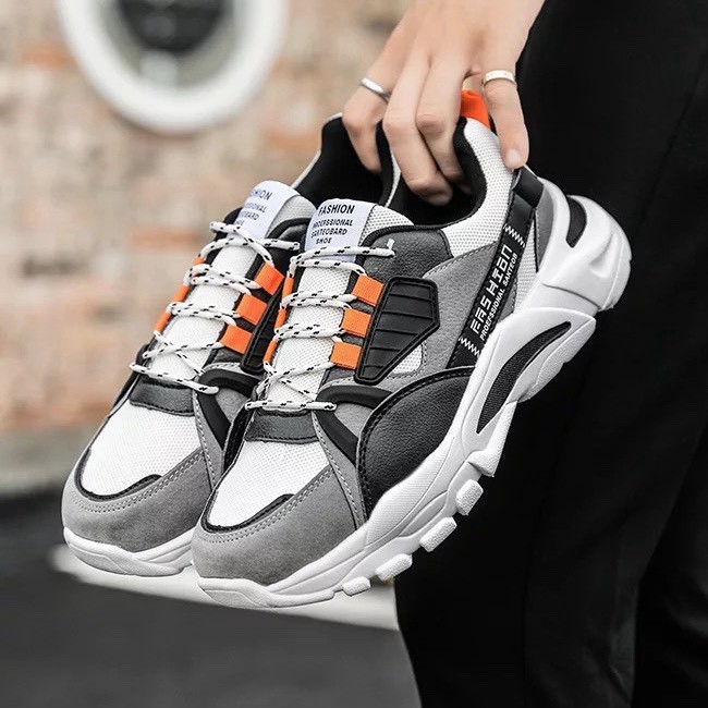 Giày thể thao ulzzang skateo nam sắc màu thời trang 2020 phối màu lạ mắt | BigBuy360 - bigbuy360.vn