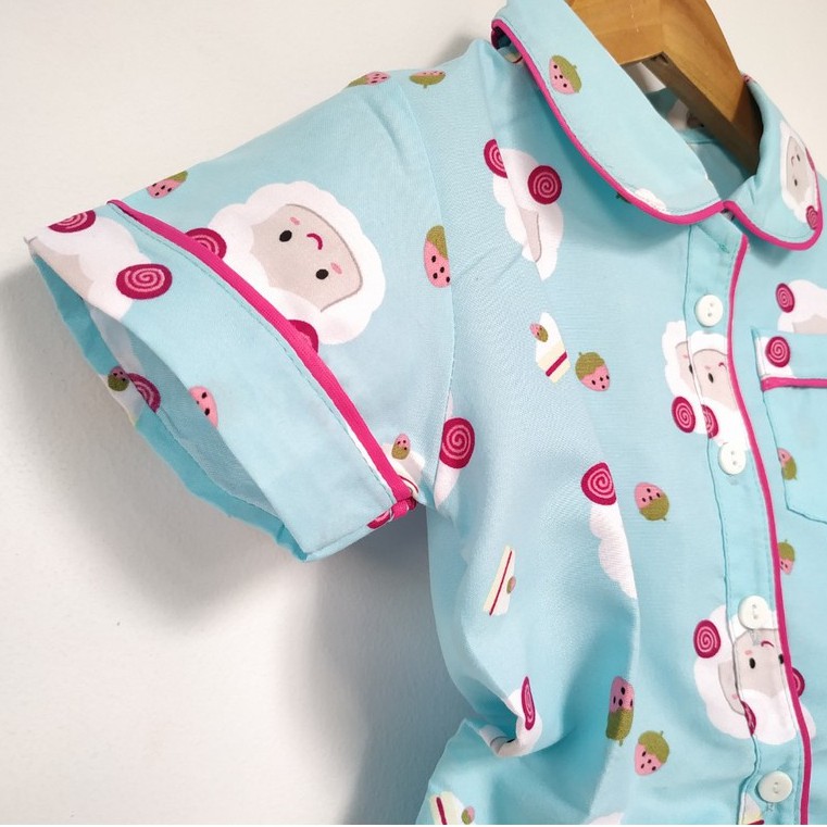 BỘ ĐỒ BÉ GÁI PIJAMA MẶC NHÀ KATE THÁI LOẠI 1 MÁT MỊN MẪU MỚI CHO BÉ GÁI/ BÉ TRAI 10-28Kg