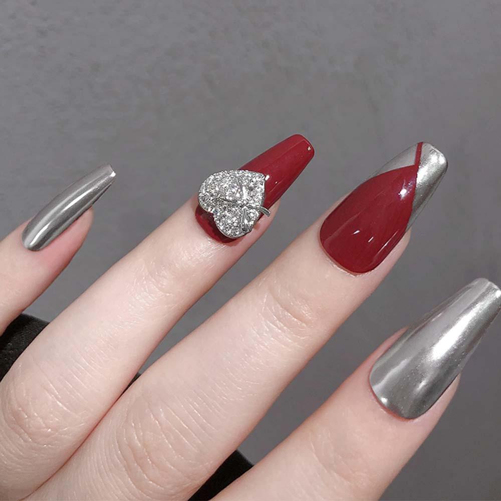 Phụ Kiện Trang Trí Móng Tay Hình Nơ Sang Trọng