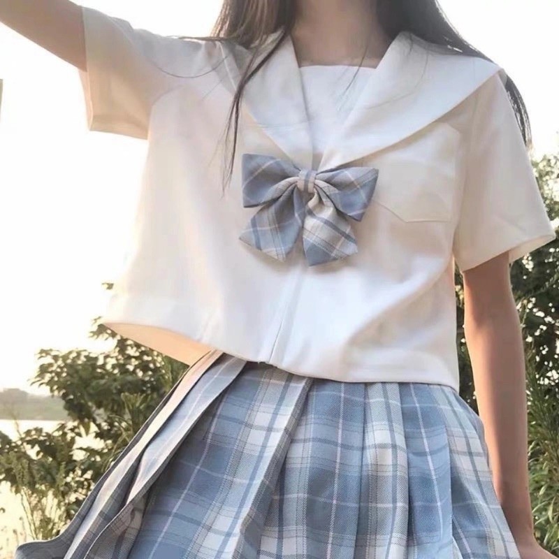 [có sẵn] Áo sailor blouse JK thuỷ thủ basic