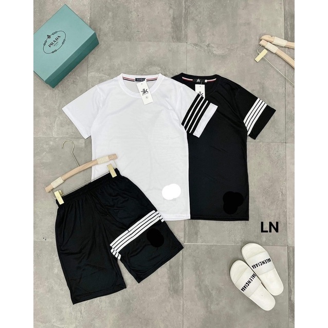 Sét áo 3 vạch quần đùi TH6