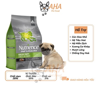 Thức ăn cho chó puppy nutrience infusion bao 500g - thịt gà, rau củ và trái cây tự nhiên