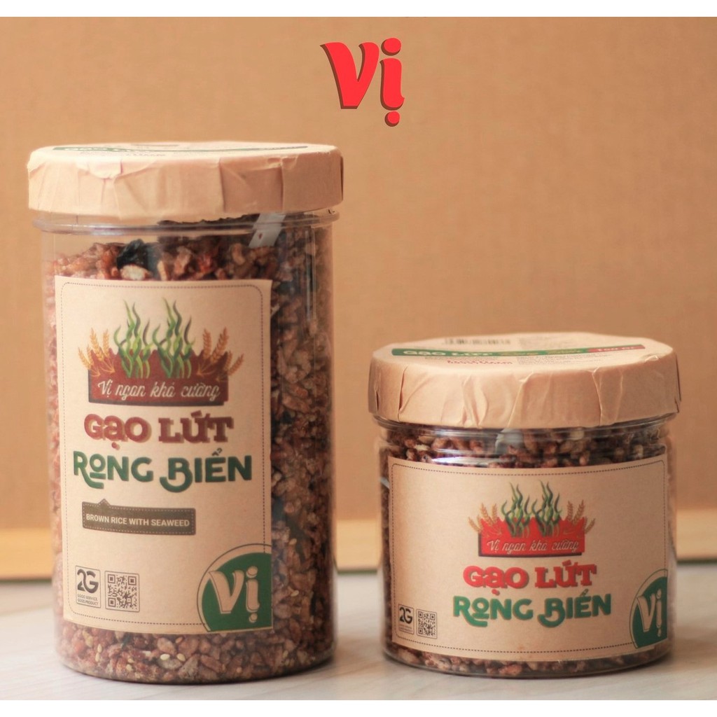 Gạo lứt rong biển Vị hũ hỗ trợ giảm cân, thanh lọc cơ thể | BigBuy360 - bigbuy360.vn