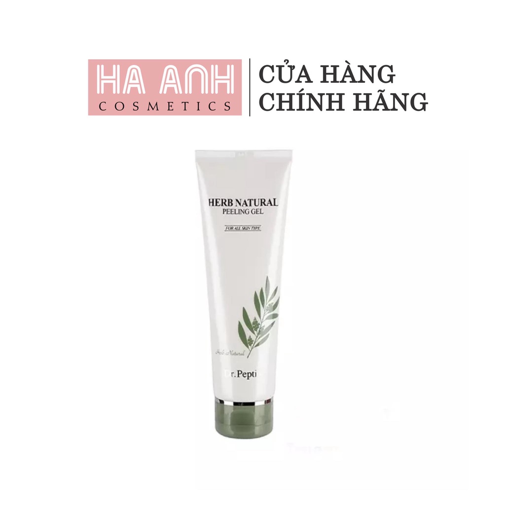 Tẩy Tế Bào Chết Dạng Gel Chiết Xuất Thảo Dược Dr.Pepti+ Herb Natural Peeling Gel 130ml