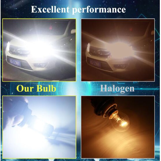 Bóng Đèn LED Lymoyo 1156 P21W 12SMD Ba15S 1157 P21 / 5w Bay15 Cho Xe Hơi