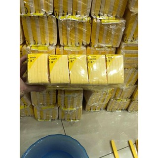 Bọt biển Mút nở rửa mặt 12 miếng, Mút rửa mặt - Haispa combo 5 gói