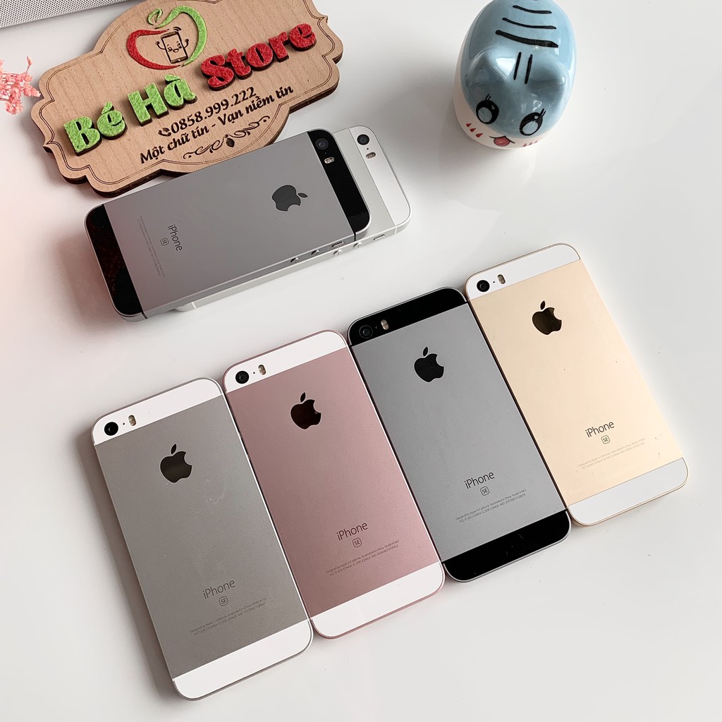 Điện Thoại iPhone SE Quốc Tế ❣️ 32 / 64Gb ❣️ Zin Đẹp 99% ❣️ Ram 2Gb/ Chip A9 ❣️ Vân tay đầy đủ ❣️ Nhỏ gọn ❣️ Full màu