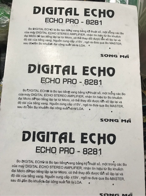 Bo DIGITAL ECHO Vang của Song Mã(Chạy IC to)
