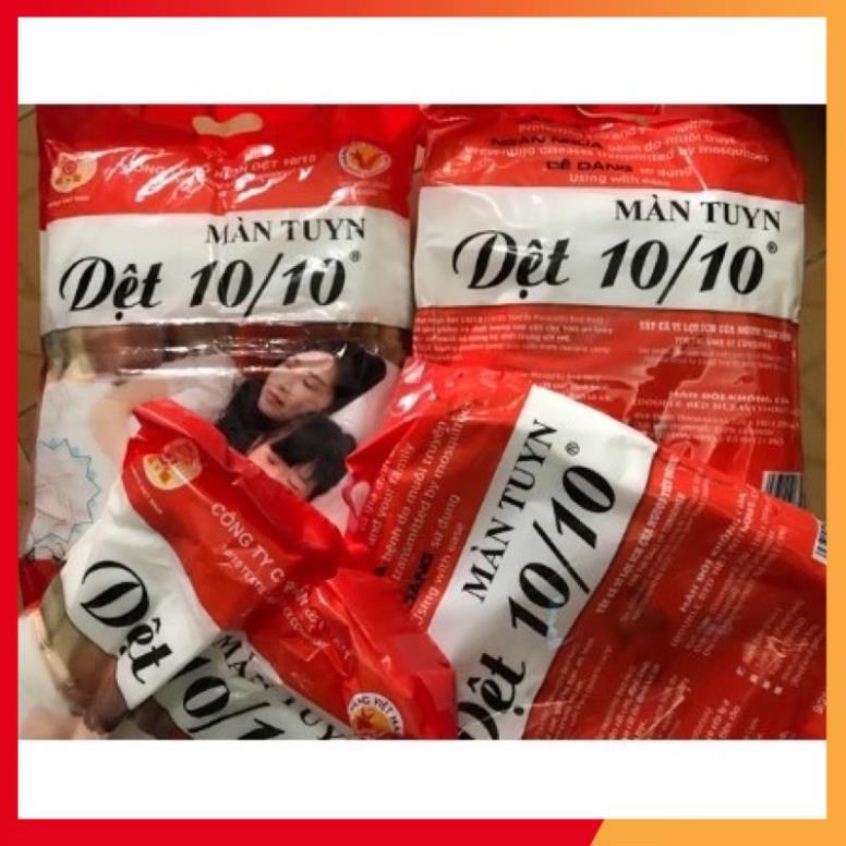 Màn tuyn dệt 10/10 đủ Kthuớc