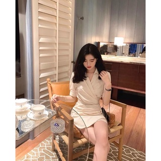 ĐẦM SƠ MI PLI HÔNG