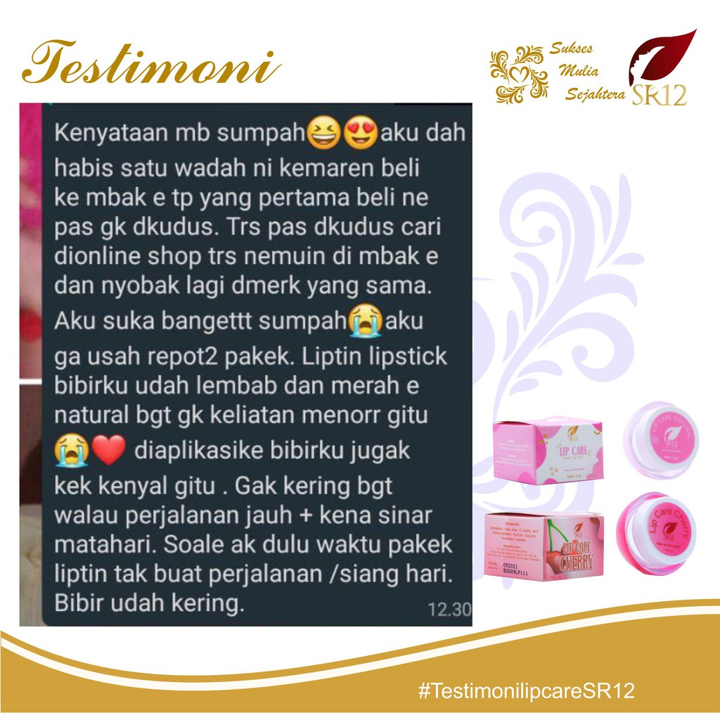 (hàng Mới Về) Son Dưỡng Môi Màu Đen Và Khô Sr12 | BigBuy360 - bigbuy360.vn