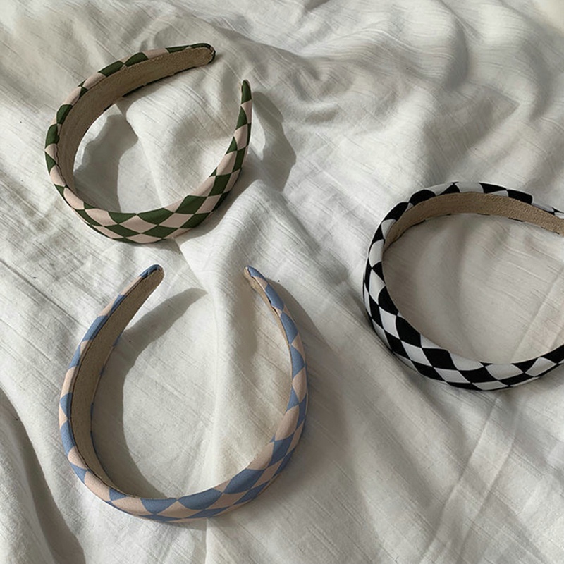 Băng Đô Dệt Kim Bản Rộng Thanh Lịch Thời Trang Hàn Quốc Cổ Điển