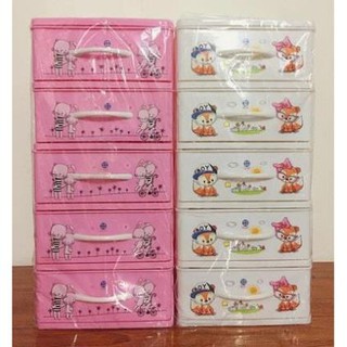 Tủ nhựa mini 3,4,5 ngăn Việt Nhật (tủ nhỏ không đựng quần áo)