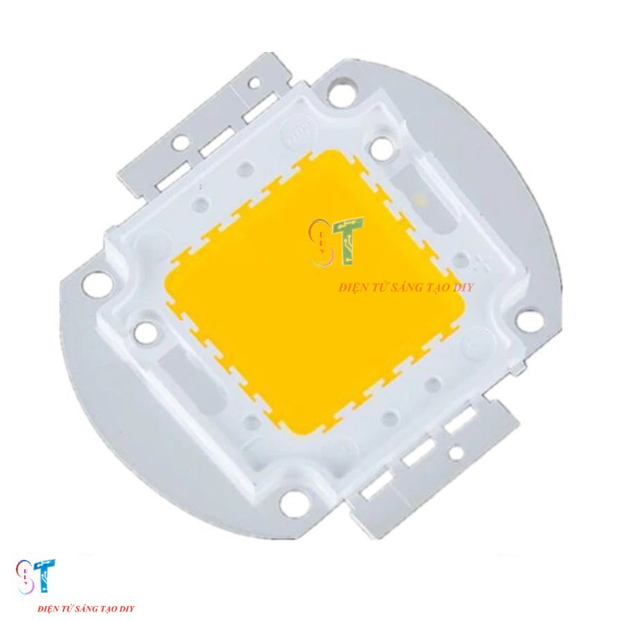 Chip Led Công Suất 50W Trắng Ấm 12VDC