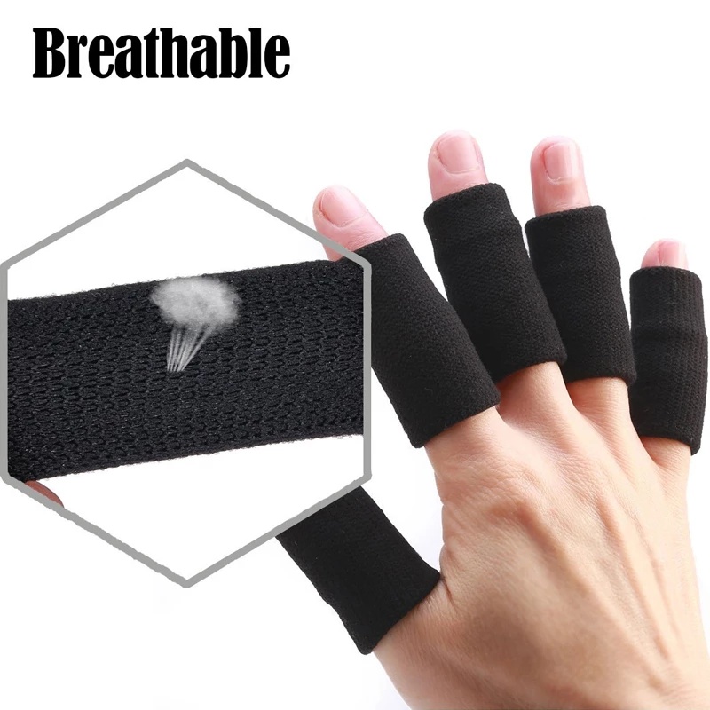 Set 10 băng quấn bảo vệ ngón tay co giãn hỗ trợ giảm đau khi chơi bóng rổ