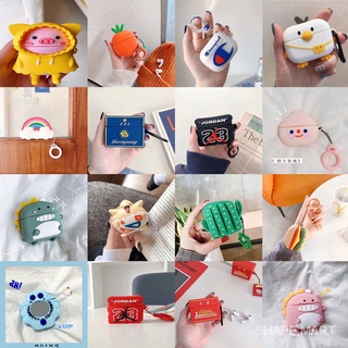 Baseus Baseus Encok W3 Vỏ bảo vệ tai nghe Bluetooth không dây mờ Hợp thời trang Phim hoạt hình Silicon Vỏ mềm Vỏ bảo vệ tai nghe