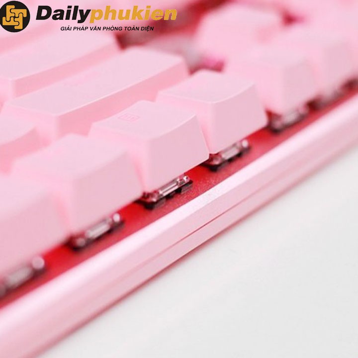 Bàn phím cơ màu hồng cho nữ DareU EK810 - hàng chính hãng Full vat BH 24 tháng dailyphukien