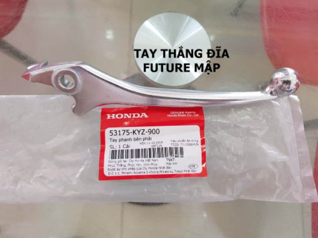 Tay thắng đĩa trước xe FUTURE Mập, Led , WAVE 125i, zin honda