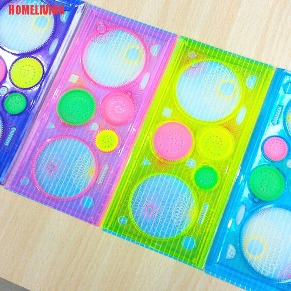 1 Thước Hình Học Vẽ Tranh Nghệ Thuật Cho Bé