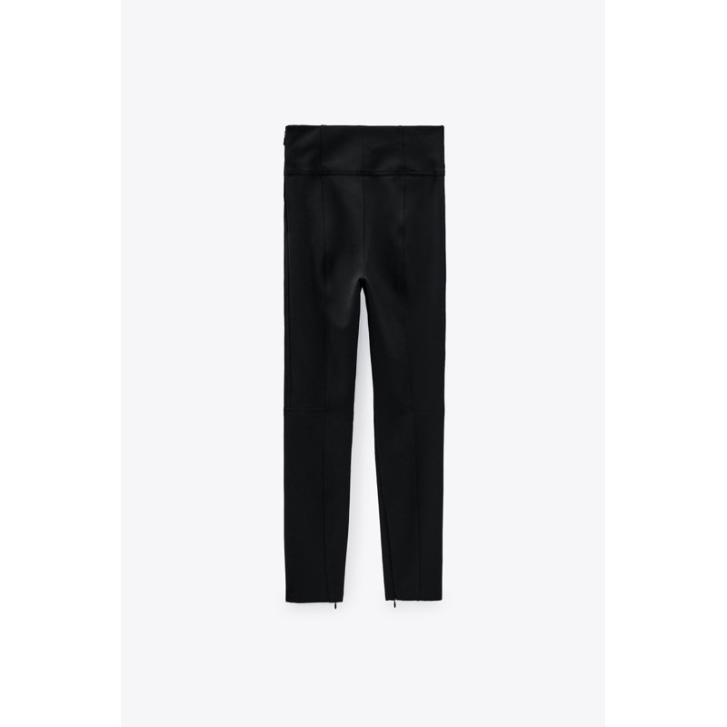 QUẦN LEGGINGS PHỐI ĐƯỜNG CHỈ NỔI ZARA AUTH NEW TAG SALE 2021