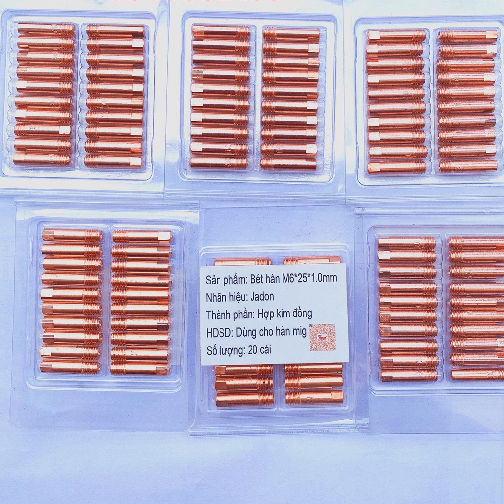 Bộ bép hàn 20 cái cho máy HÀN MIG MINI dùng súng hàn AK15