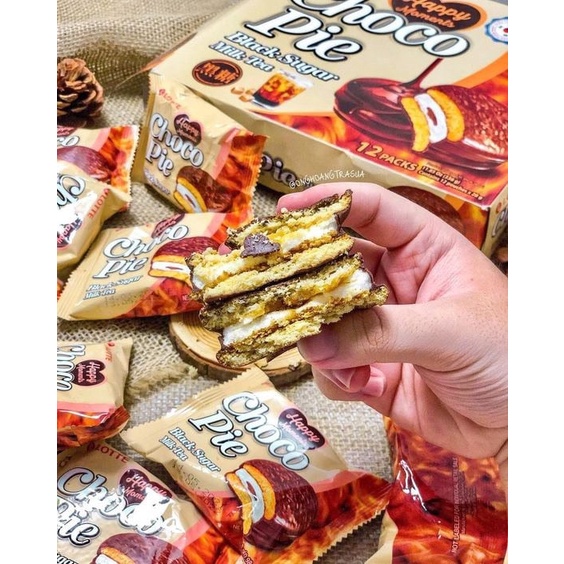Bánh Chocopie Lotte Hàn Quốc Hộp 12 cái 336g