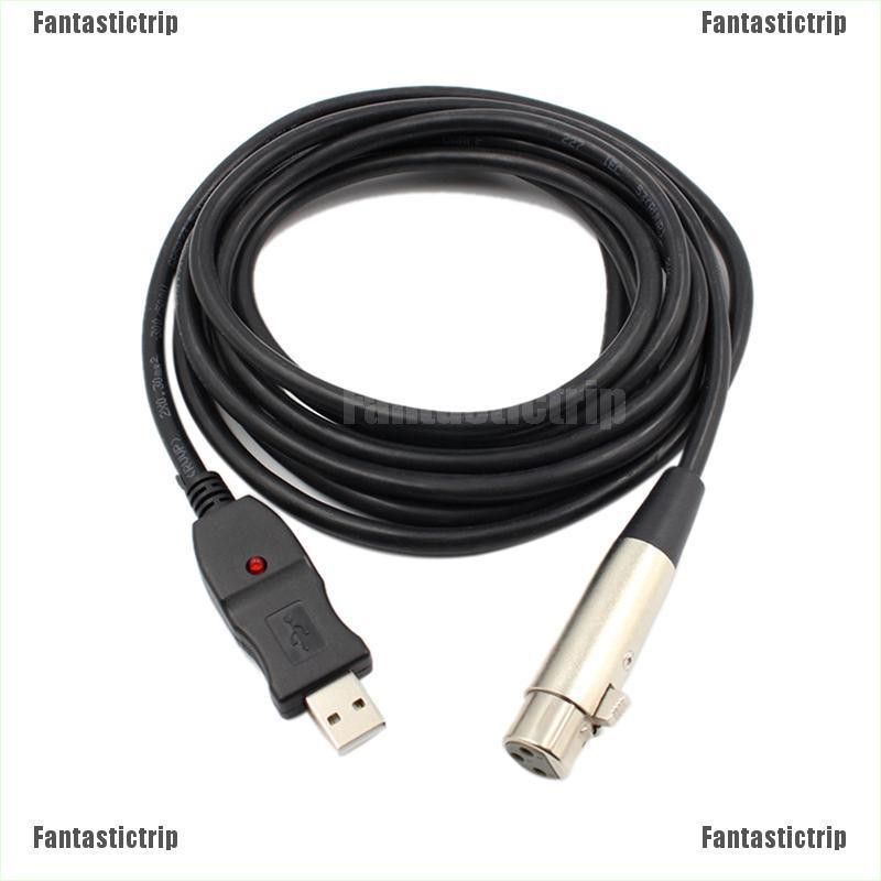 Cáp Chuyển Đổi Xlr Sang USB 10F Chuyên Dụng