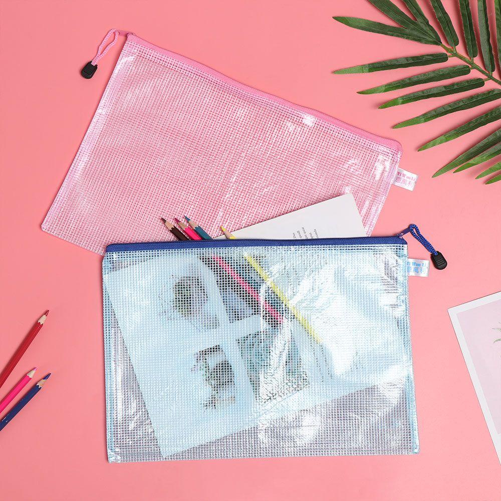 PISTA 1 Túi Lưới Đựng Tài Liệu Bằng Nhựa Chất Lượng Cao