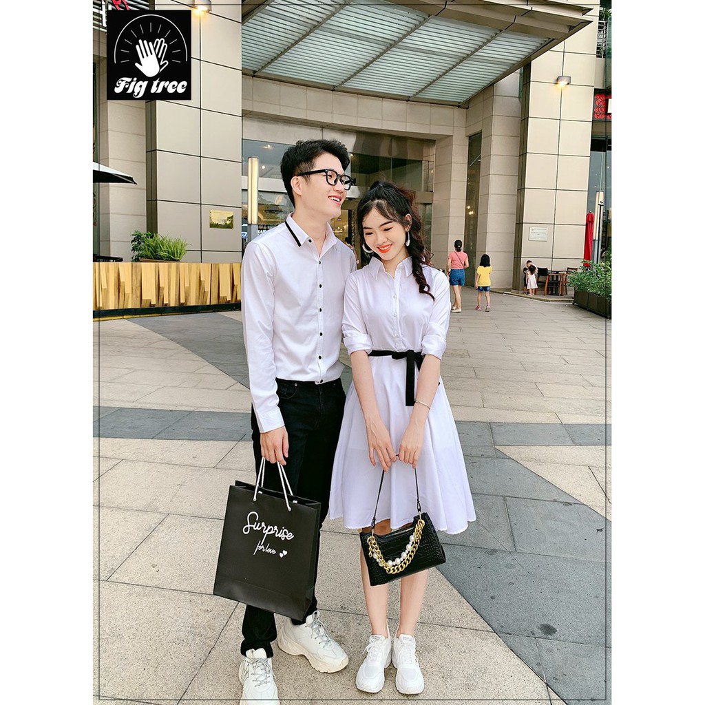 SÉT GĐ TRẮNG PHỐI ĐEN THỜI TRANG &lt;3