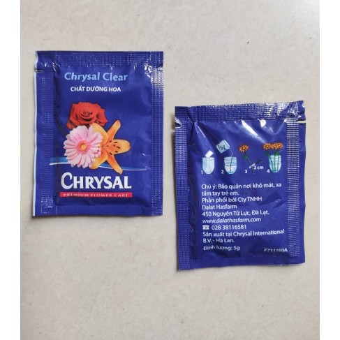 1 gói Dưỡng hoa lâu tàn Chrysal Clear