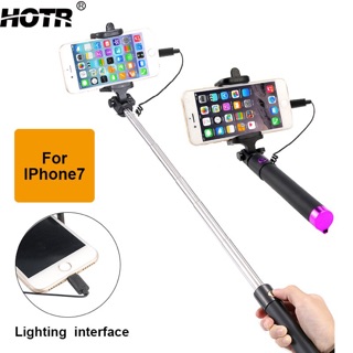 [SALE 10%] Gậy chụp hình tự sướng (Selfie Stick) jack Lightning cho iPhone 7 (không dùng được cho iPhone 8 trở lên)