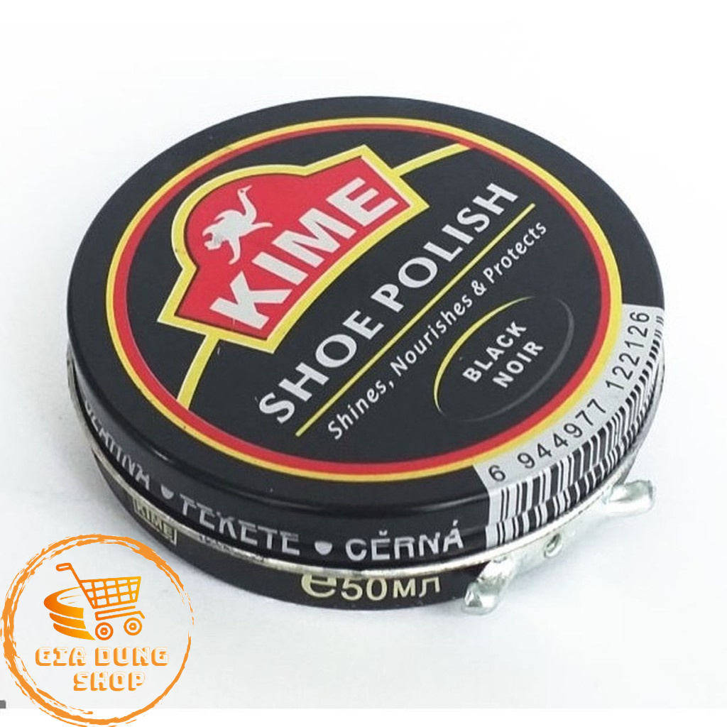 Xi Đánh Giày Chính Hãng KIME Dạng Sáp Màu Nâu, Đen