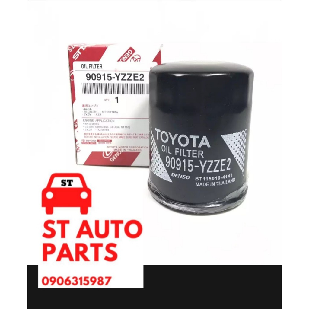 Lọc nhớt Toyota Camry, Corolla, Altis, Zace, loại lọc sắt , Mã 90915-YZZE2