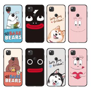 Ốp điện thoại dẻo TPU in hình gấu nâu cho Xiaomi Redmi 9 Pro/9A/9C
