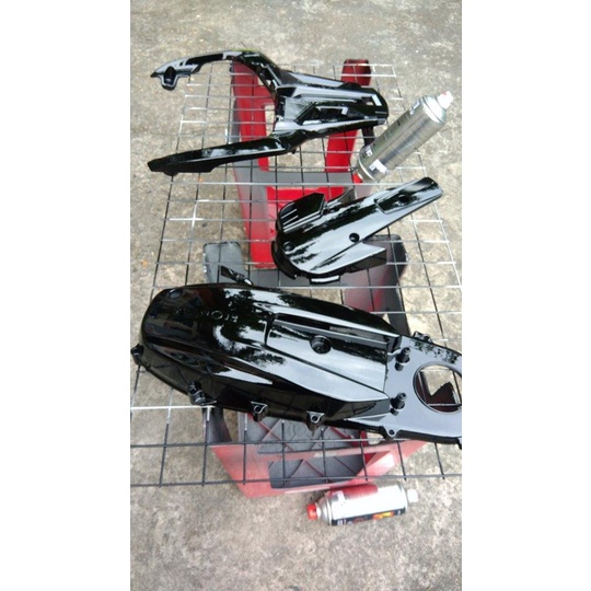 SƠN SAMURAI COMBO ĐEN BÓNG 1K GỒM 3 CHAI - Trạm Xe 1368 dễ dàng sử dụng dành cho mọi dòng xe