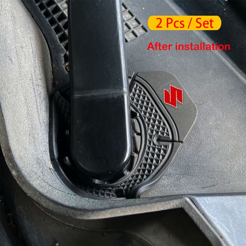 Bộ 2 Nắp Đậy Bảo Vệ Cần Gạt Nước Kính Chắn Gió Xe Hơi Suzuki Swift Celerio XL7 vitara Jimnny SX4 S Cross S Presso Dzire Ciaz ERTIGA