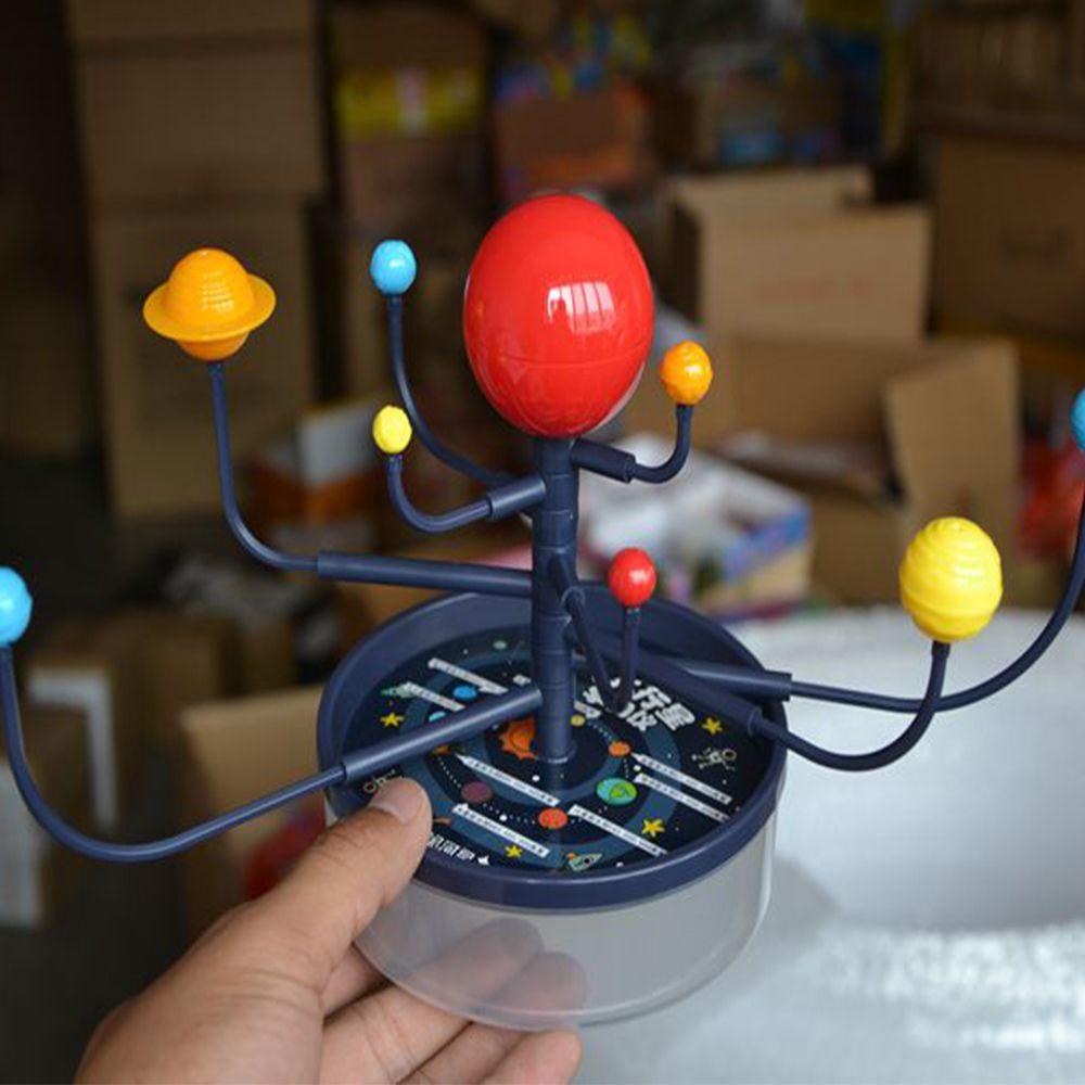 Đồ Chơi Lắp Ráp Quả Bóng 3D Bằng Nhựa Dự Án Khoa Học Thiên Văn 9 Hành Tinh