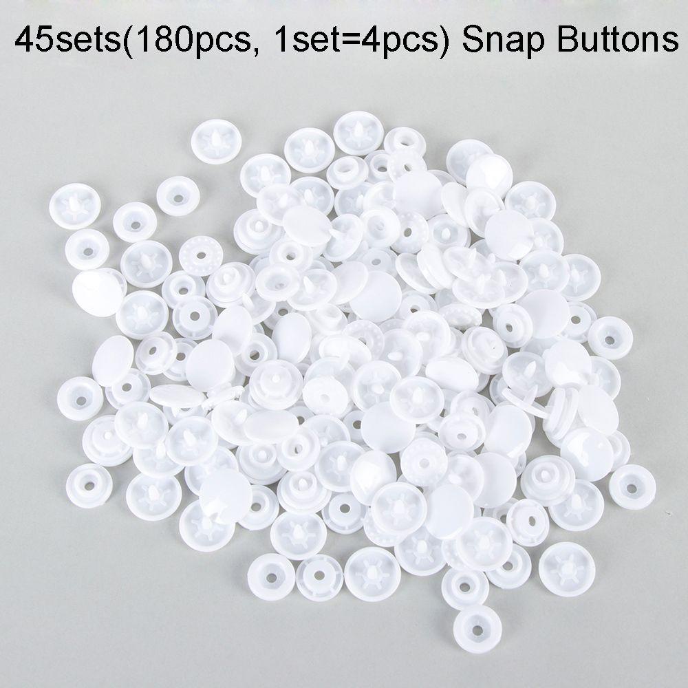 45 Nút Áo Sơ Mi Bằng Nhựa Tiện Dụng (180 Cái)