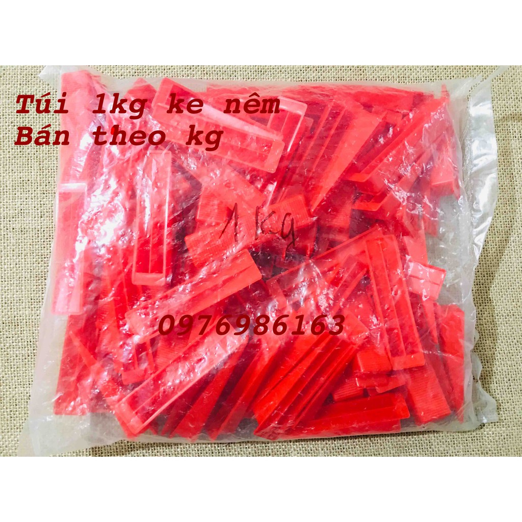 Túi 1kg/200 nêm cân bằng ốp lát gạch giá rẻ 1kg 200 nêm cân bằng